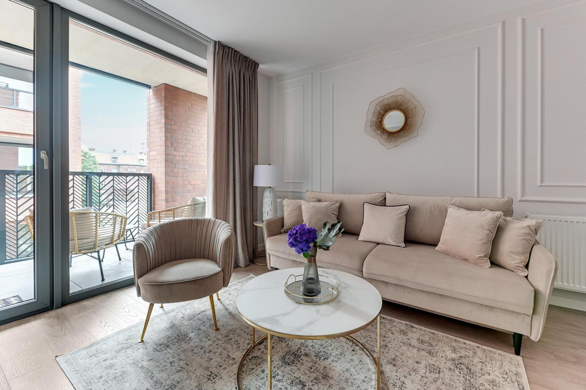 Scala City Center Magic Apartments With Parking By Lion Apartments Gdańsk Eksteriør bilde