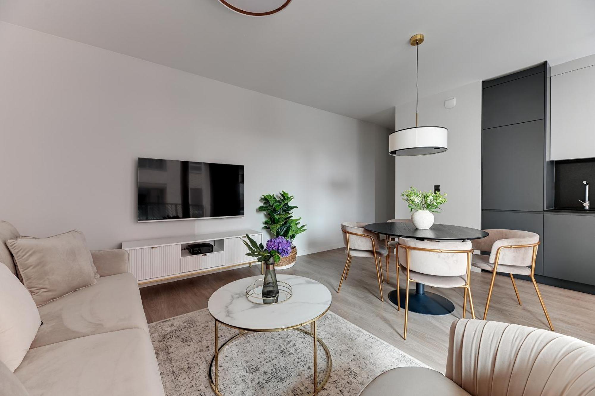 Scala City Center Magic Apartments With Parking By Lion Apartments Gdańsk Eksteriør bilde