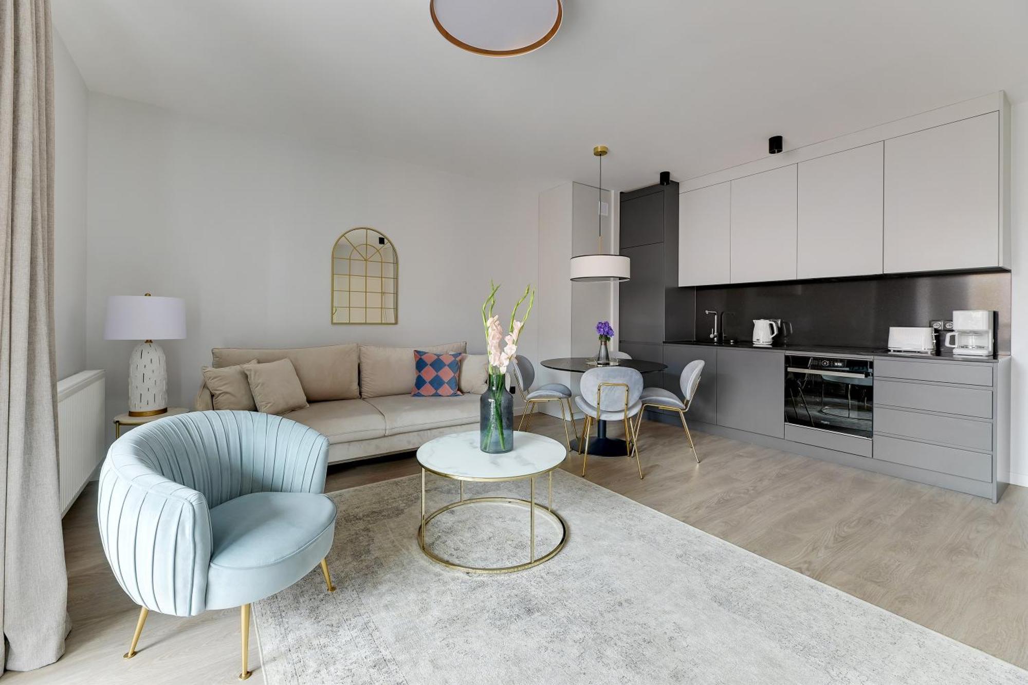 Scala City Center Magic Apartments With Parking By Lion Apartments Gdańsk Eksteriør bilde