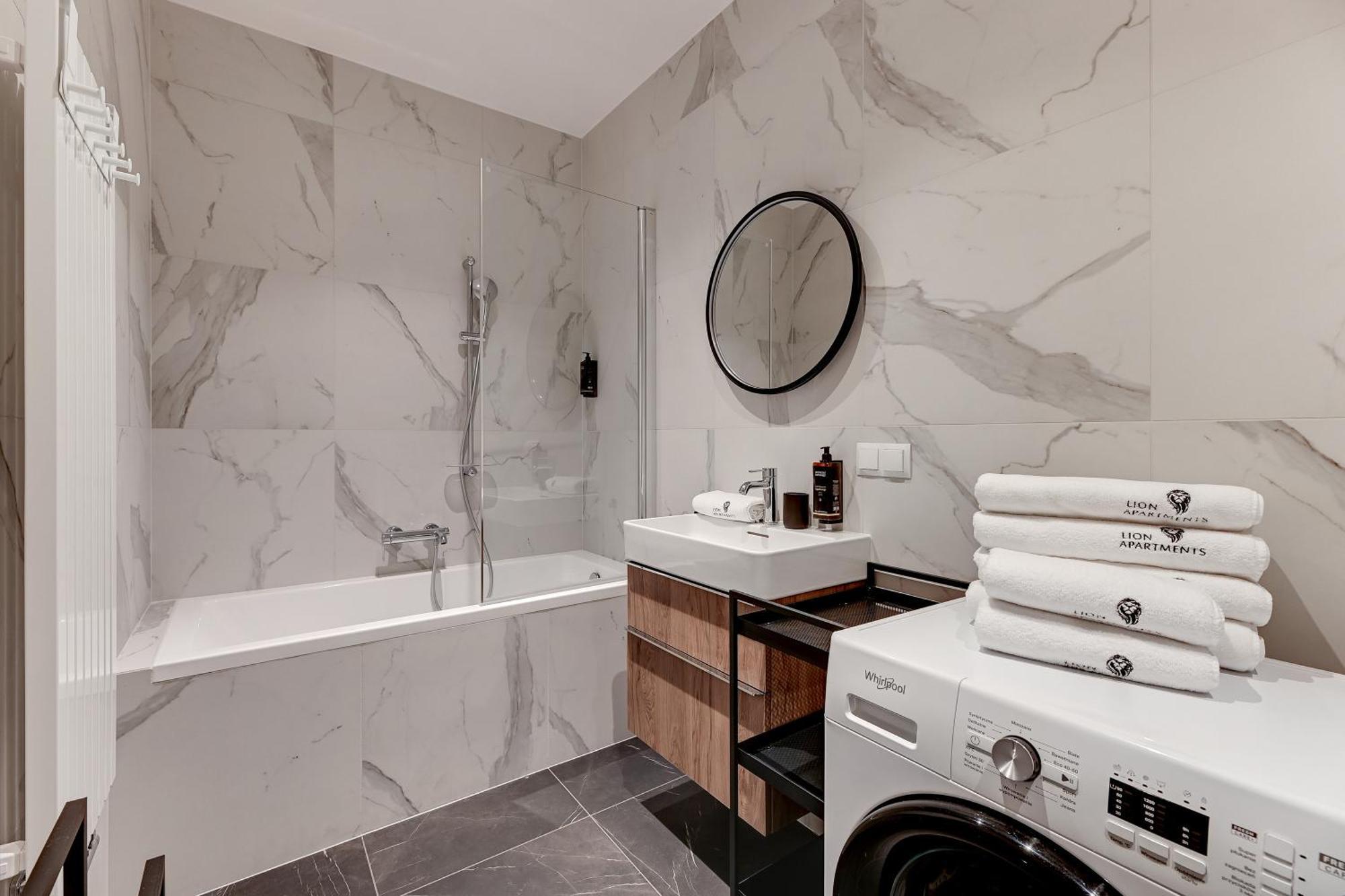 Scala City Center Magic Apartments With Parking By Lion Apartments Gdańsk Eksteriør bilde